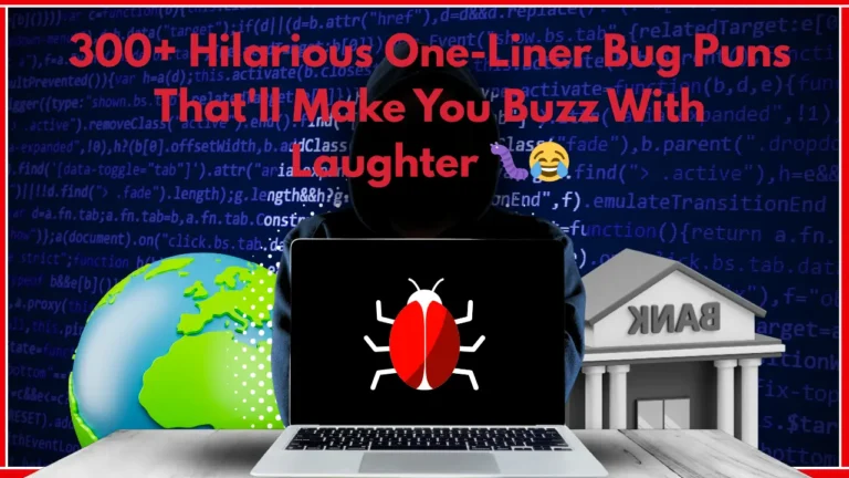 300+ Hilarious One-Liner Bug Puns That'll Make You Buzz With Laughter 🐛😂