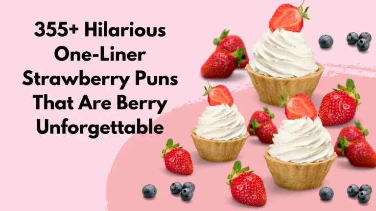 355+ Hilarious One-Liner Strawberry Puns That Are Berry Unforgettable