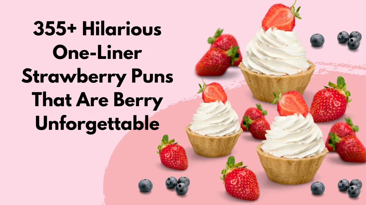 355+ Hilarious One-Liner Strawberry Puns That Are Berry Unforgettable
