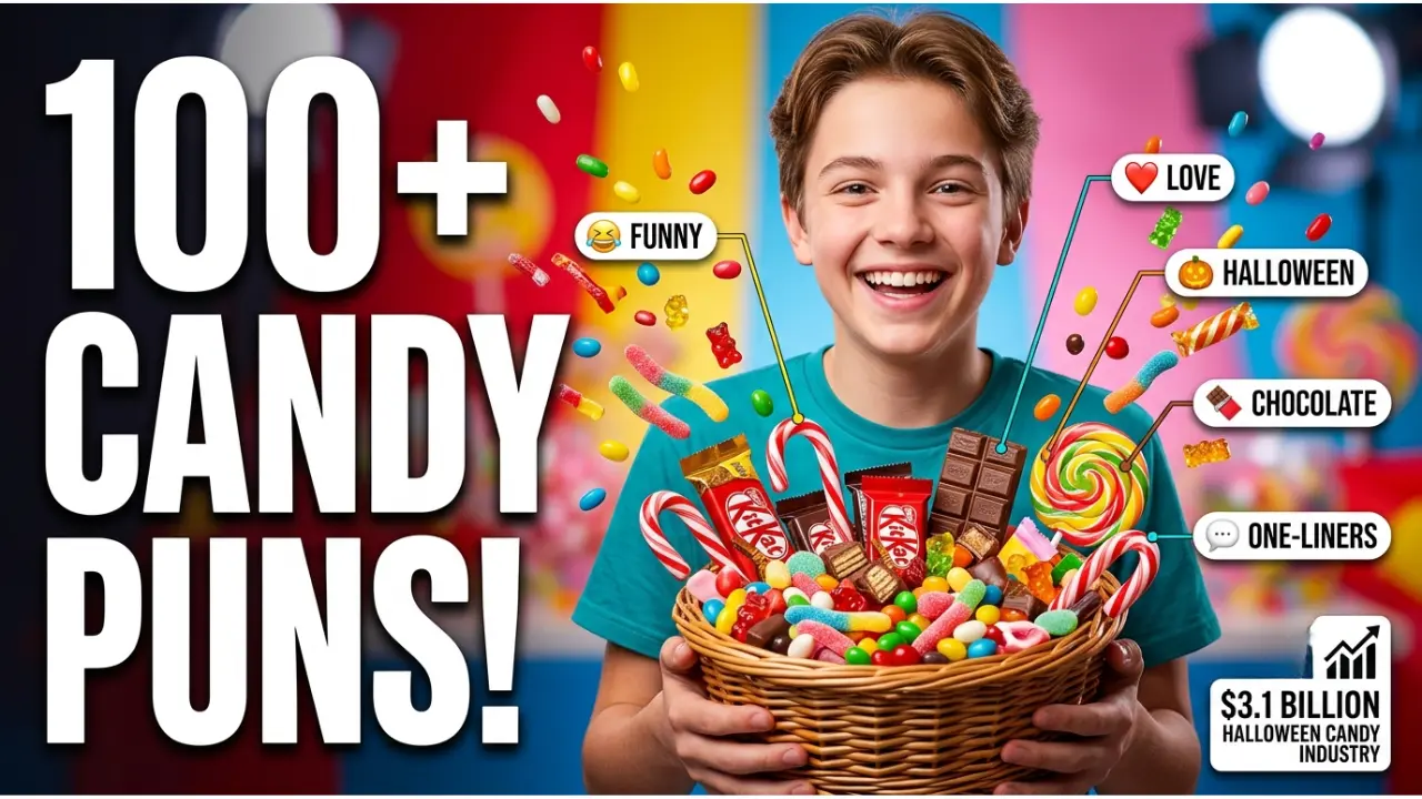 100+ Hilarious One-Liner Candy Puns That Are a Real Sweet Treat