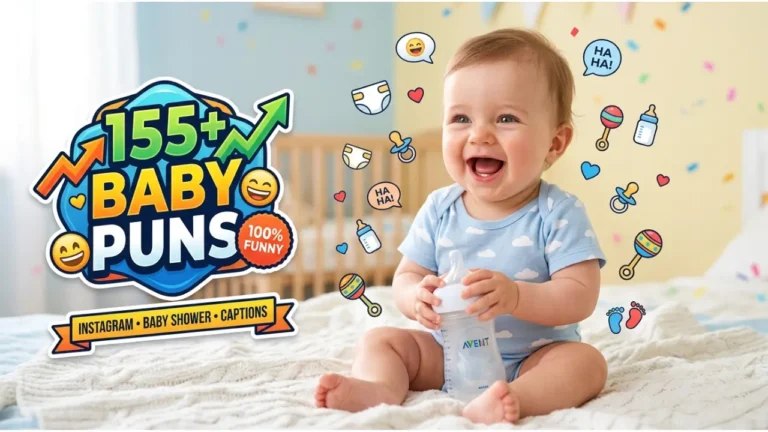 155+ Hilarious One-Liner Baby Puns That'll Make Every Parent Crack Up 👶😂