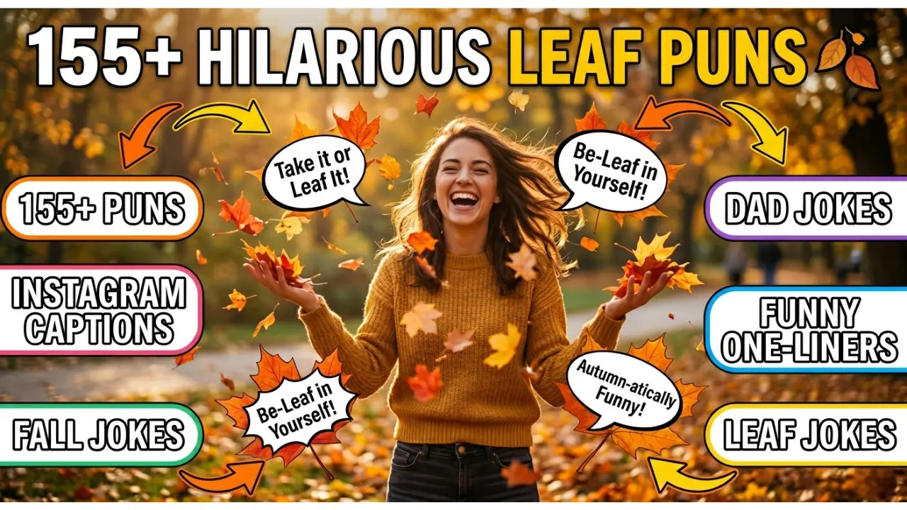 155+ Hilarious One-Liner Leaf Puns That'll Make You Fall for Wordplay