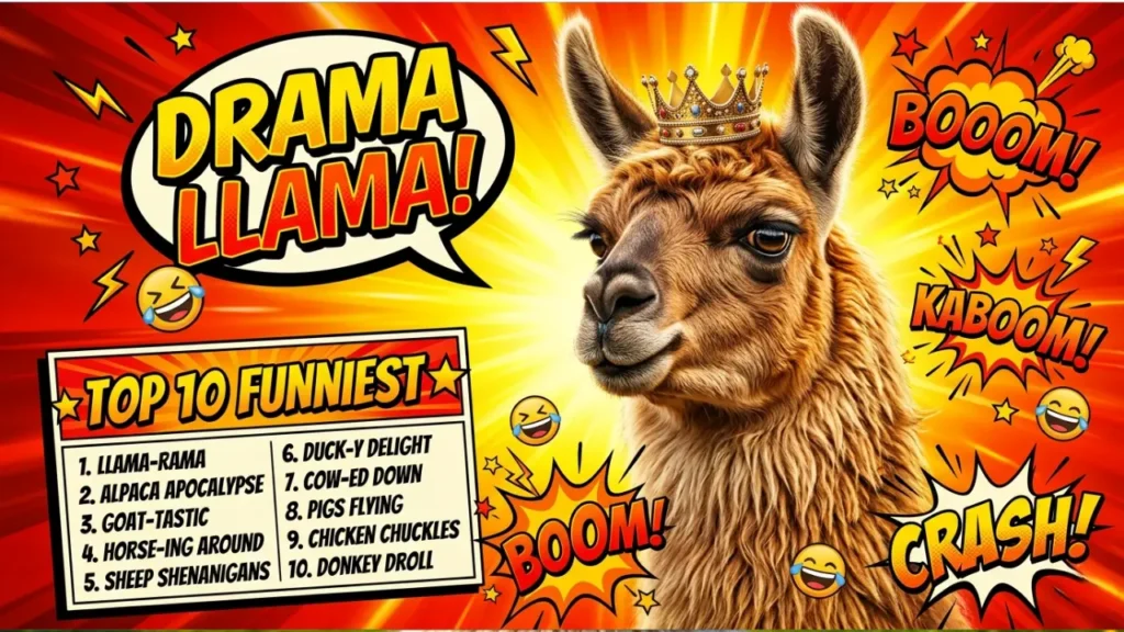 Alpaca vs Llama One-Liner Puns — What's the Difference?