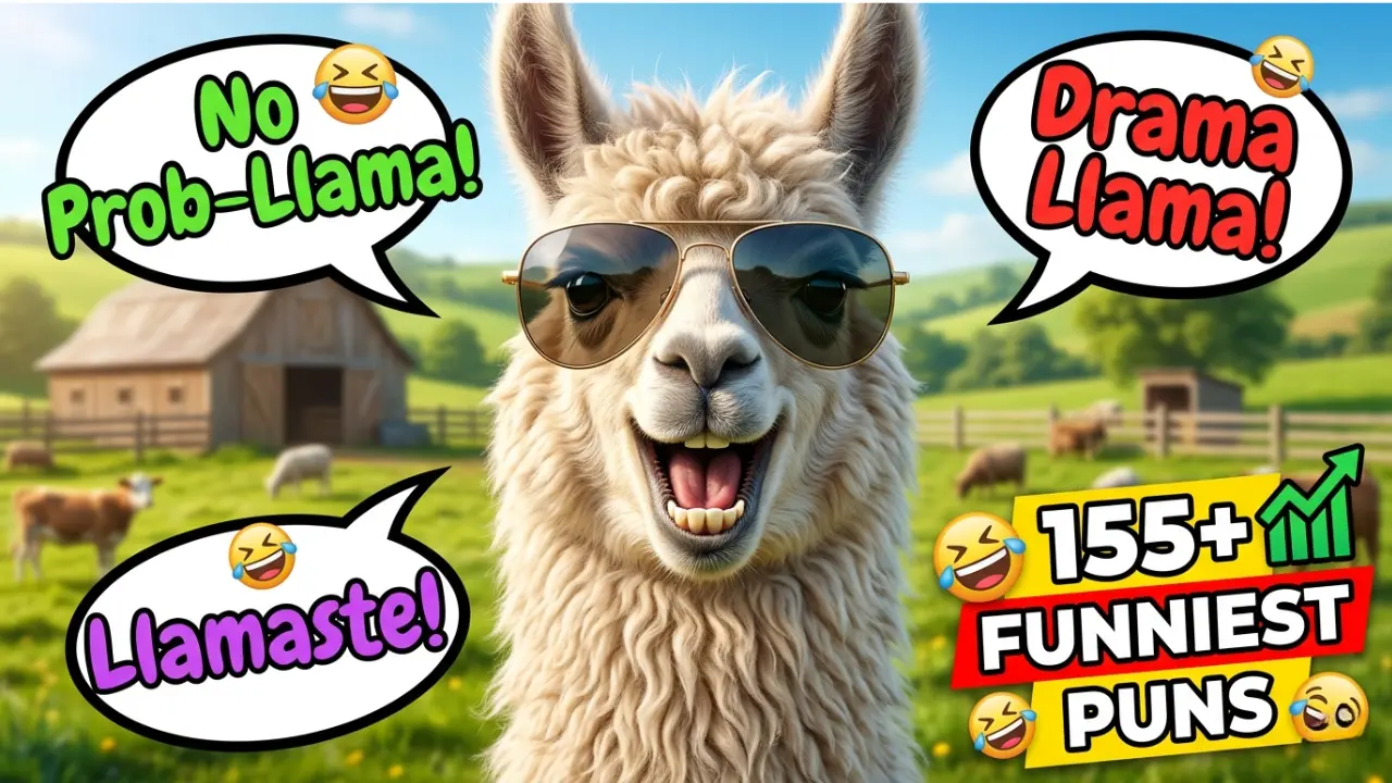 155+ Hilarious One-Liner Llama Puns That'll Make You Spit With Laughter 🦙
