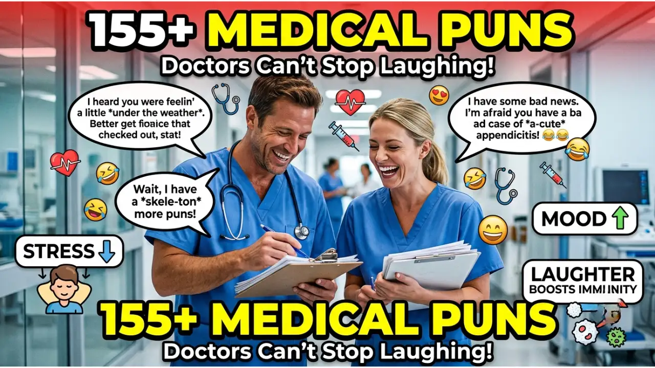 155+ Hilarious One-Liner Medical Puns That'll Tickle Your Funny Bone