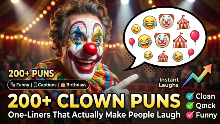 200+ Hilarious One-Liner Clown Puns That'll Make You Honk With Laughter