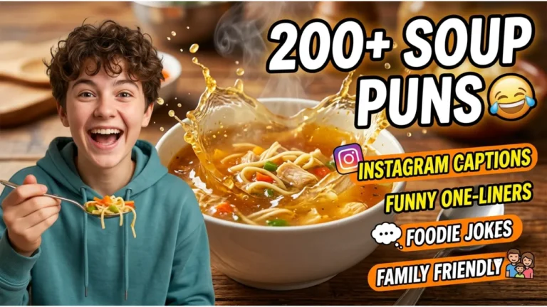 205+ Hilarious One-Liner Soup Puns That'll Make You Broth Out Laughing
