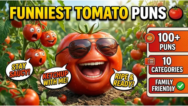 205+ Hilarious One-Liner Tomato Puns That'll Make You Blush