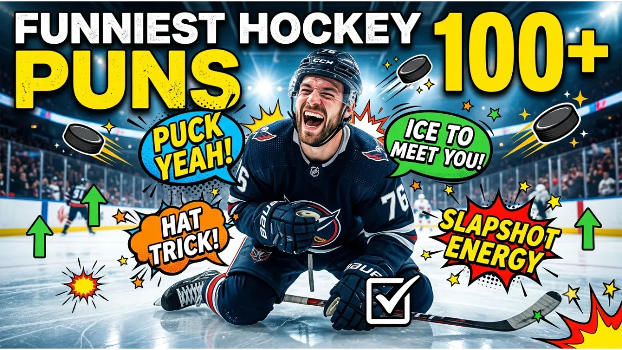 212+ Hilarious One-Liner Hockey Puns That'll Break the Ice