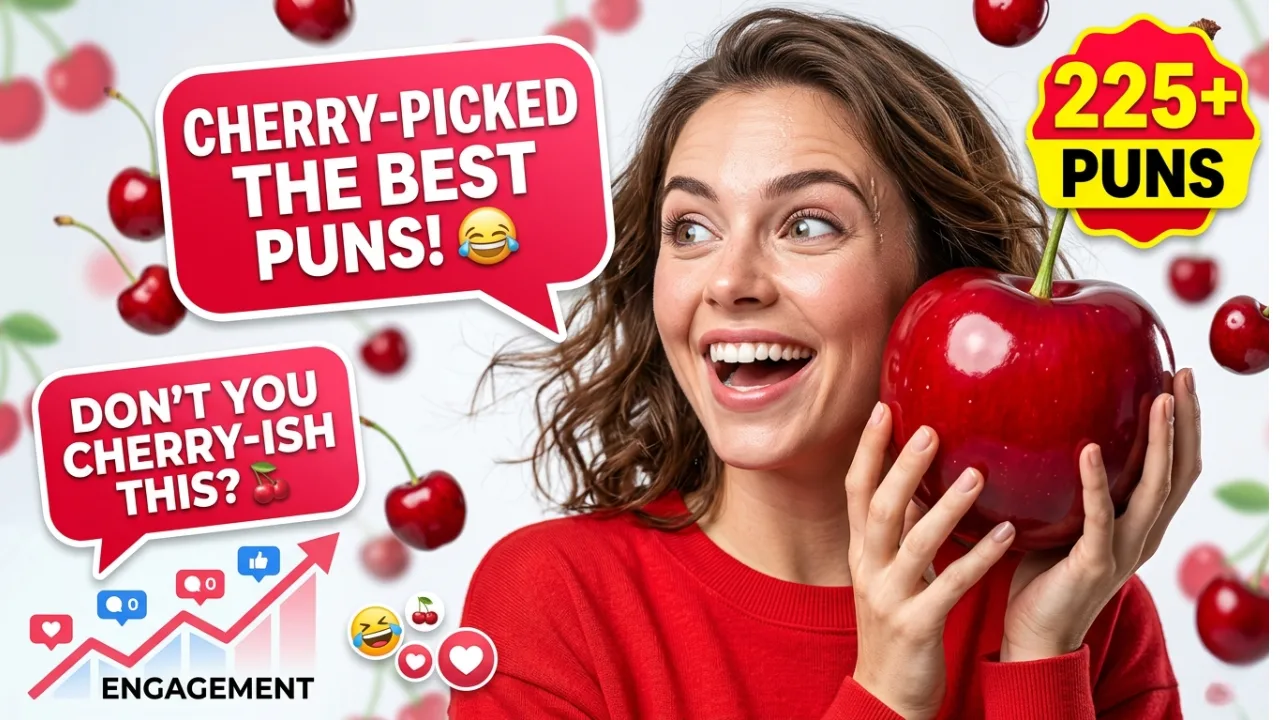 225+ Hilarious One-Liner Cherry Puns That Will Make You Laugh Out Loud 🍒