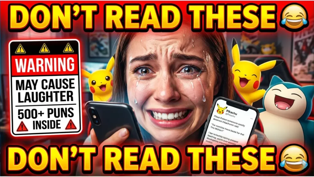 Pokémon Puns for Every Situation