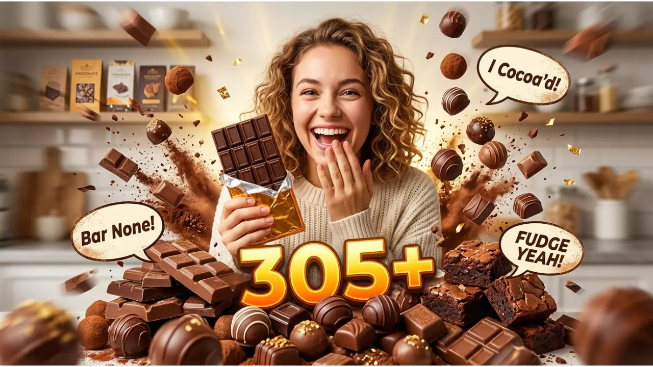 305+ Hilarious One-Liner Chocolate Puns That'll Melt Your Heart