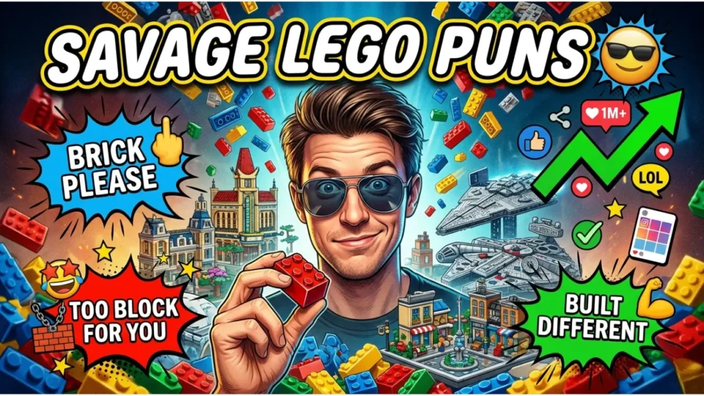 Best One-Liner Lego Puns for Every Mood