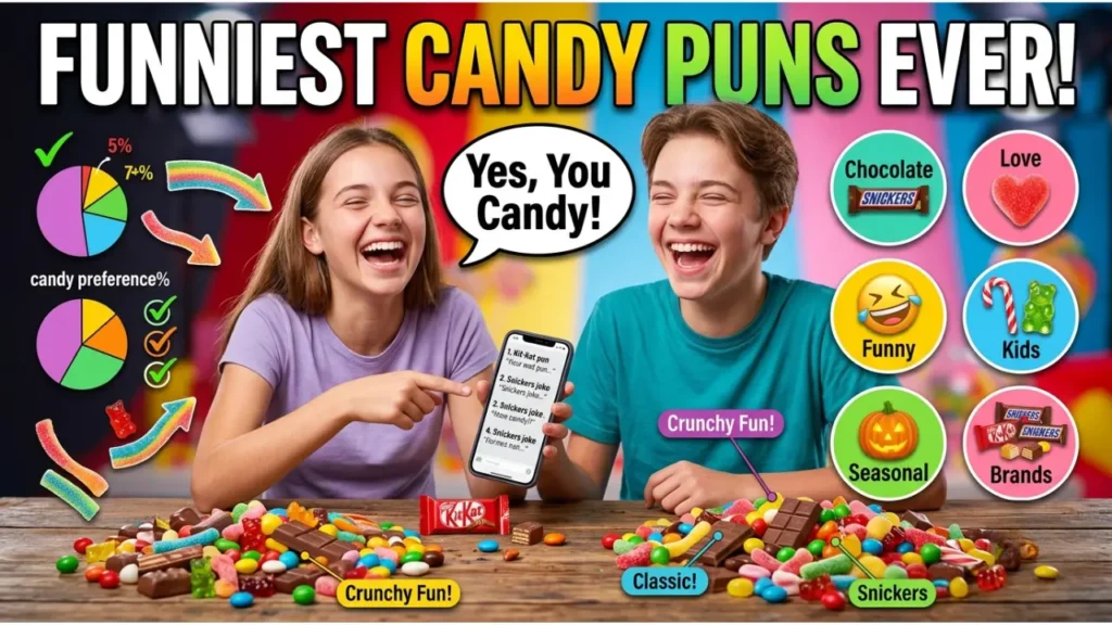 Brand-Specific One-Liner Candy Puns