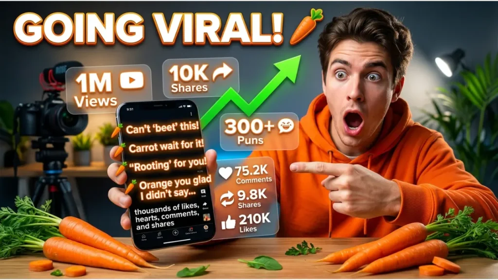Clean Carrot One-Liner Puns for Kids