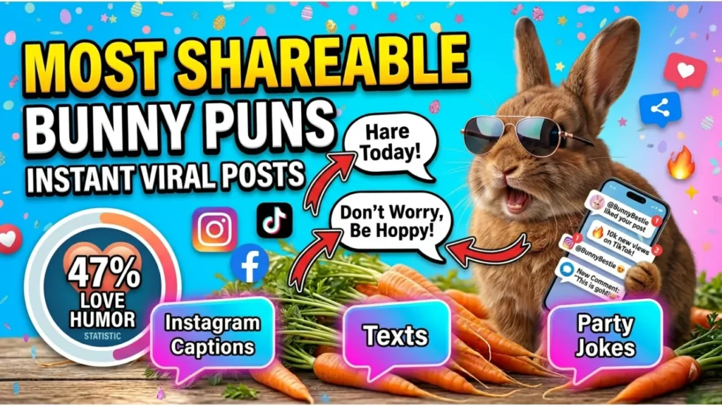 Clever One-Liner Rabbit Puns