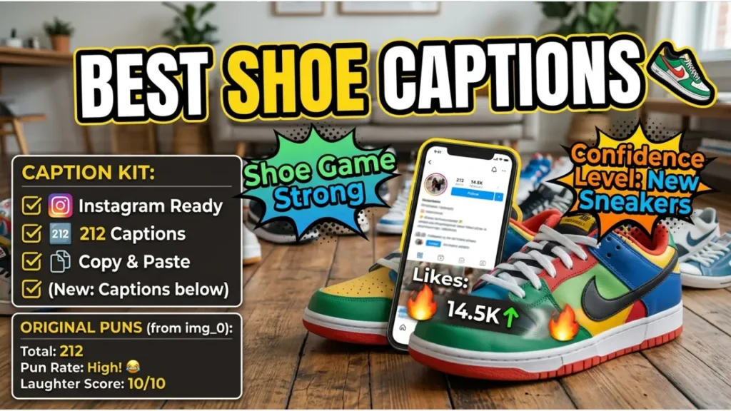 Clever One-Liner Shoe Puns Nobody Else Is Saying