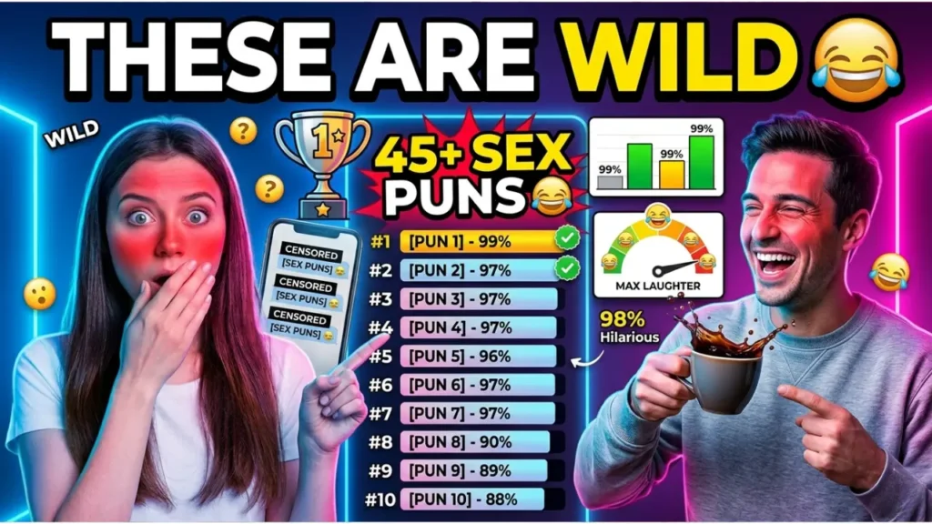 Clever Sex Puns One-Liners for Couples
