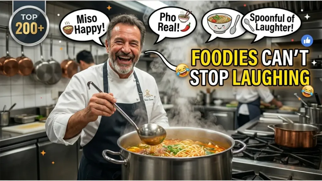 Family-Friendly One-Liner Soup Puns