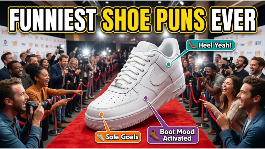 Funny One-Liner Shoe Puns for Instagram Captions