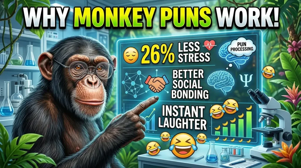 Funny One-Liner Monkey Puns for Kids