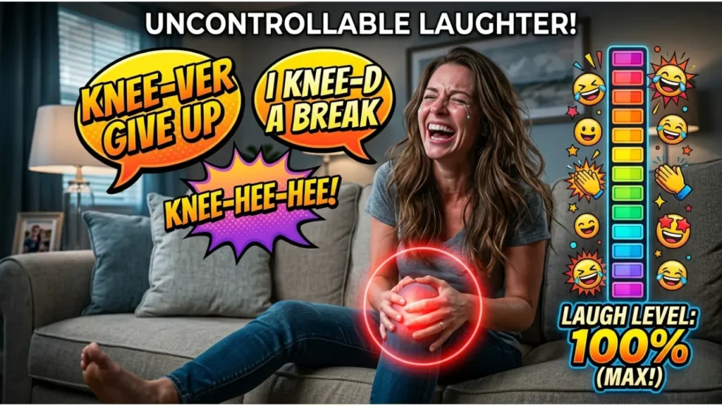 Knee Puns Captions for Instagram & Social Media