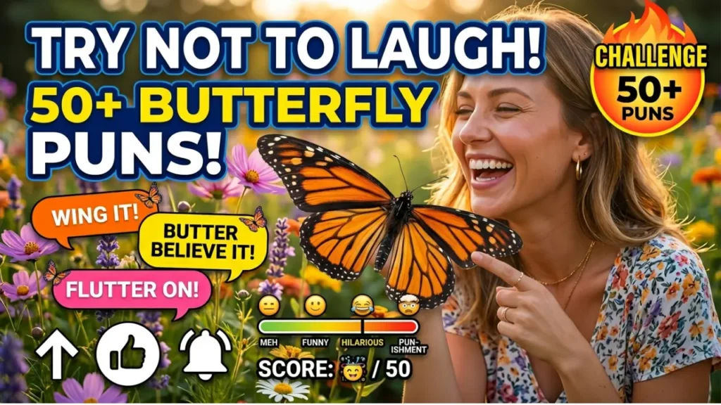 One-Liner Butterfly Puns for Instagram