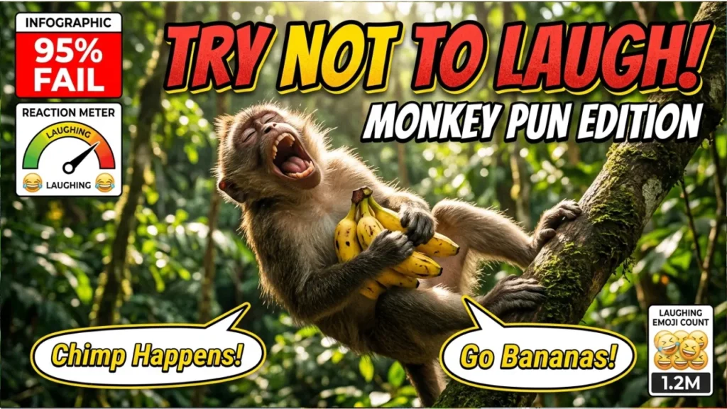 One-Liner Monkey Puns by Theme
