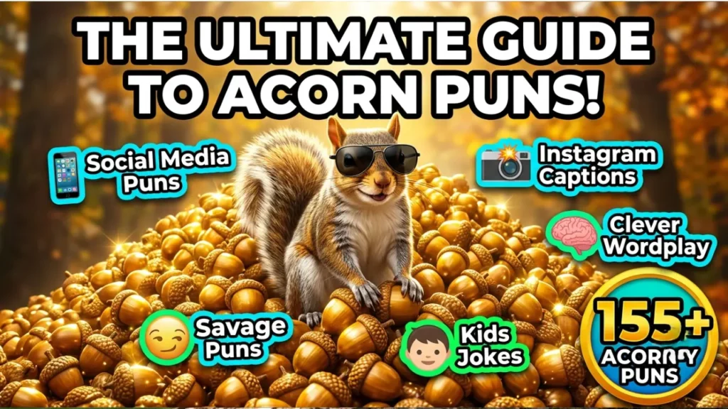 One-Liner Squirrel Puns for Social Media & Texts