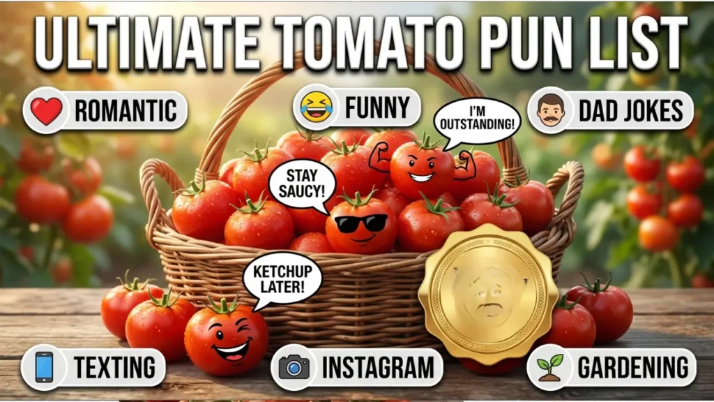 One-Liner Tomato Puns for Gardeners & Farmers