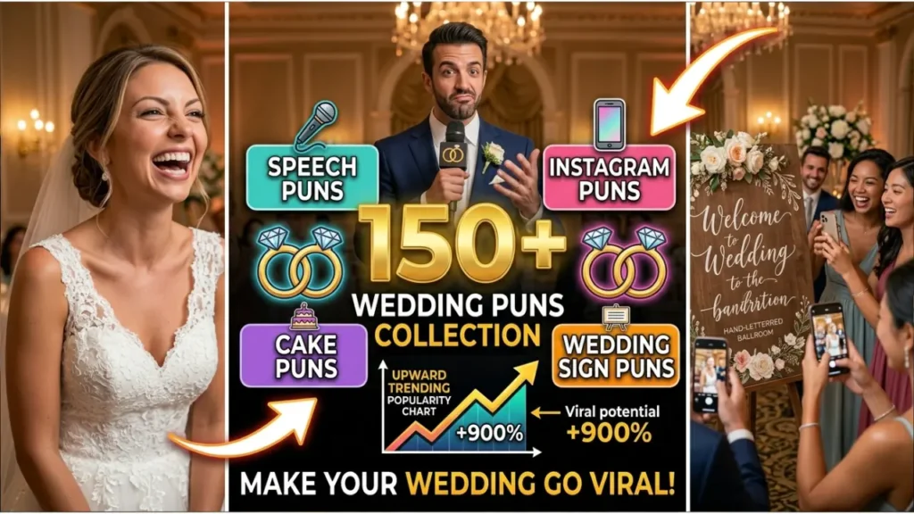 One-Liner Wedding Puns for the Bridal Party