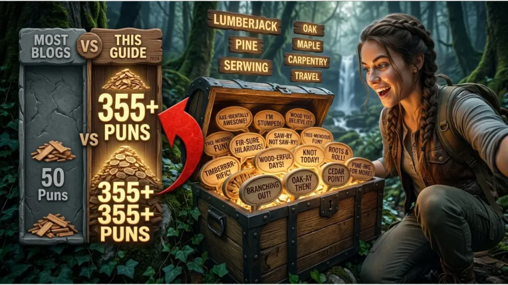 One-Liner Wood Puns Totally Missed