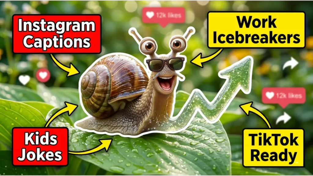 Shell-Shocking One-Liner Snail Puns