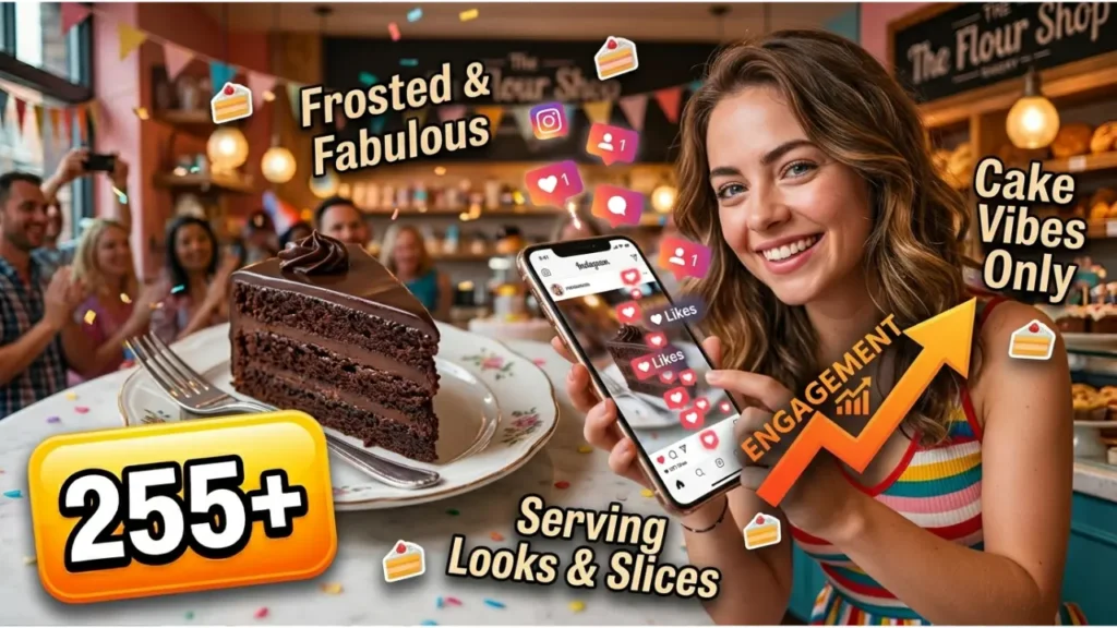 Short One-Liner Cake Puns for Instagram Captions 📸