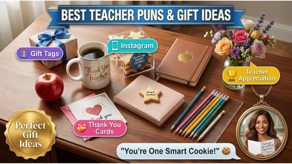 Teacher Puns for Cards, Gifts & Instagram