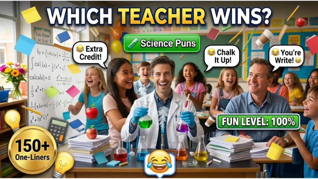 Teacher Puns for Every Occasion