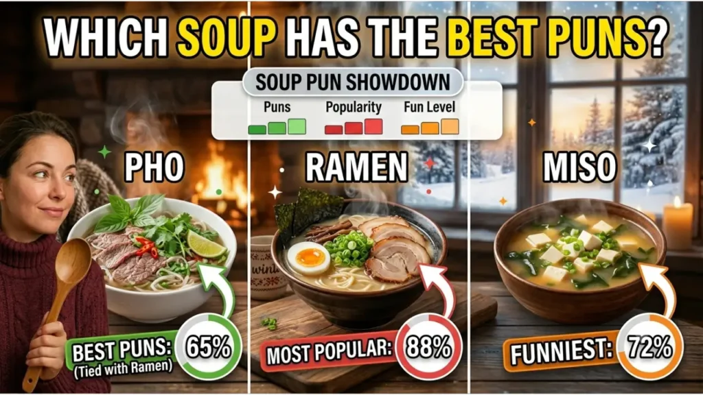 Witty Soup Puns One-Liners for Social Media