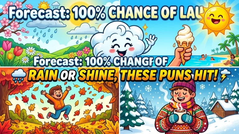 150+ Hilarious One-Liner Weather Puns
