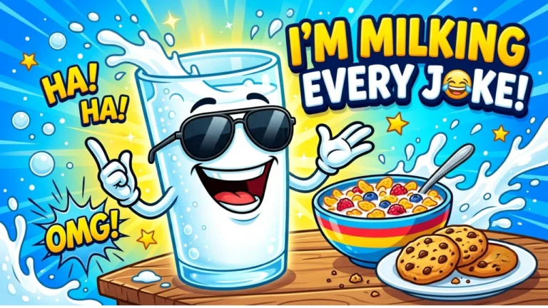 205+ Hilarious One-Liner Milk Puns to Milk Every Laugh
