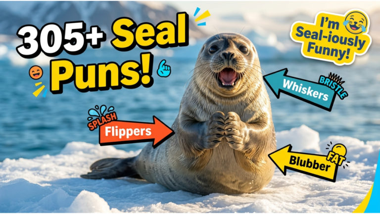 305+ Hilarious One-Liner Seal Puns to Make You Laugh Out Loud