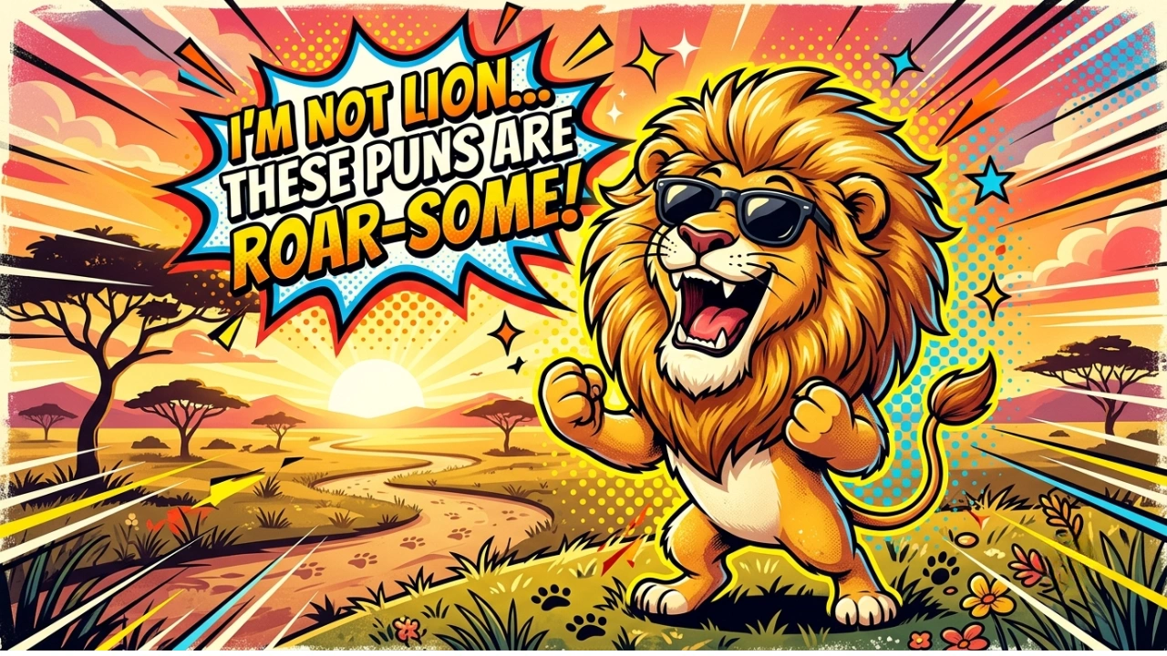 350+ Hilarious One-Liner Lion Puns for 2026
