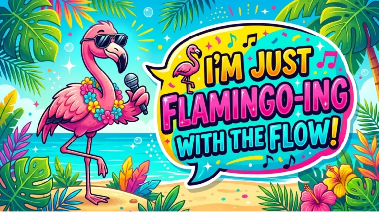 355+ Hilarious One-Liner Flamingo Puns