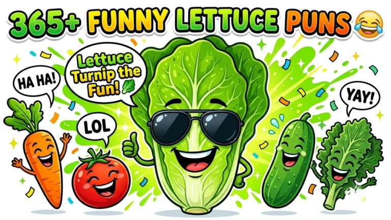 365+ Hilarious One-Liner Lettuce Puns