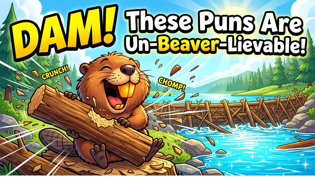 500+ Hilarious One-Liner Beaver Puns