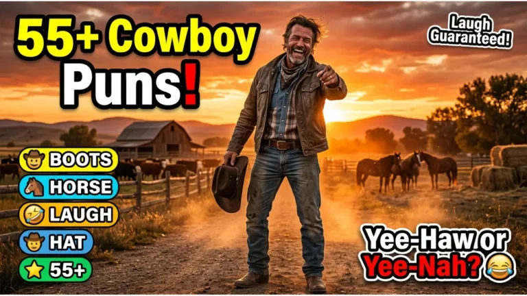 55+ Hilarious One-Liner Cowboy Puns That'll Have You Yee-Hawing