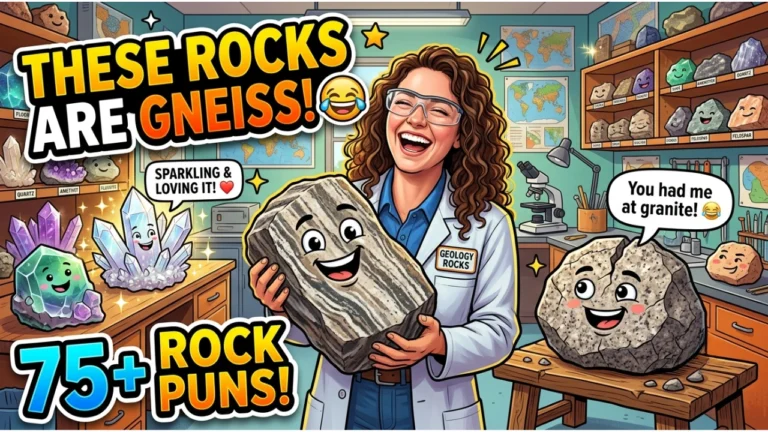 75+ Hilarious One-Liner Geology Puns That Will Rock Your World