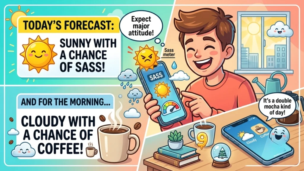 Best Weather Puns for Captions, Texts & Daily Use