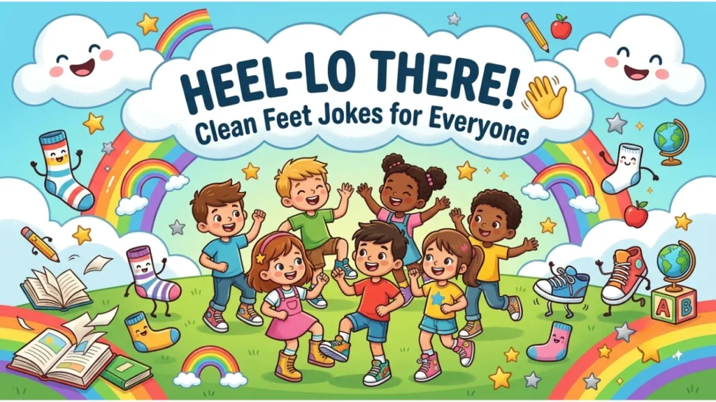 Clean and Family-Friendly One-Liner Feet Puns