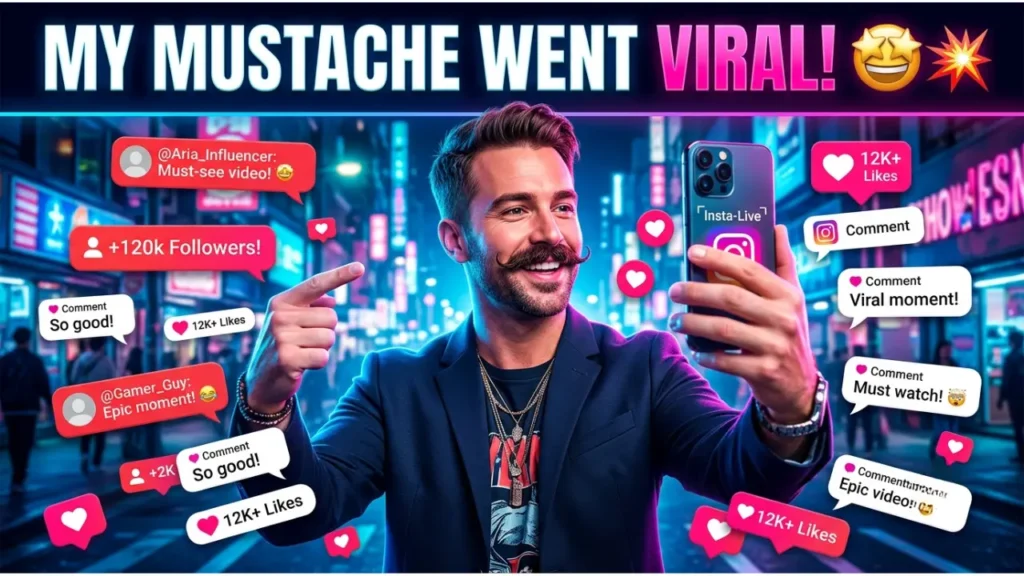 Clever & Witty Mustache Puns for Social Media