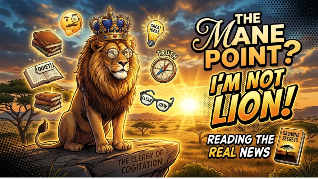 Clever and Witty One-Liner Lion Puns